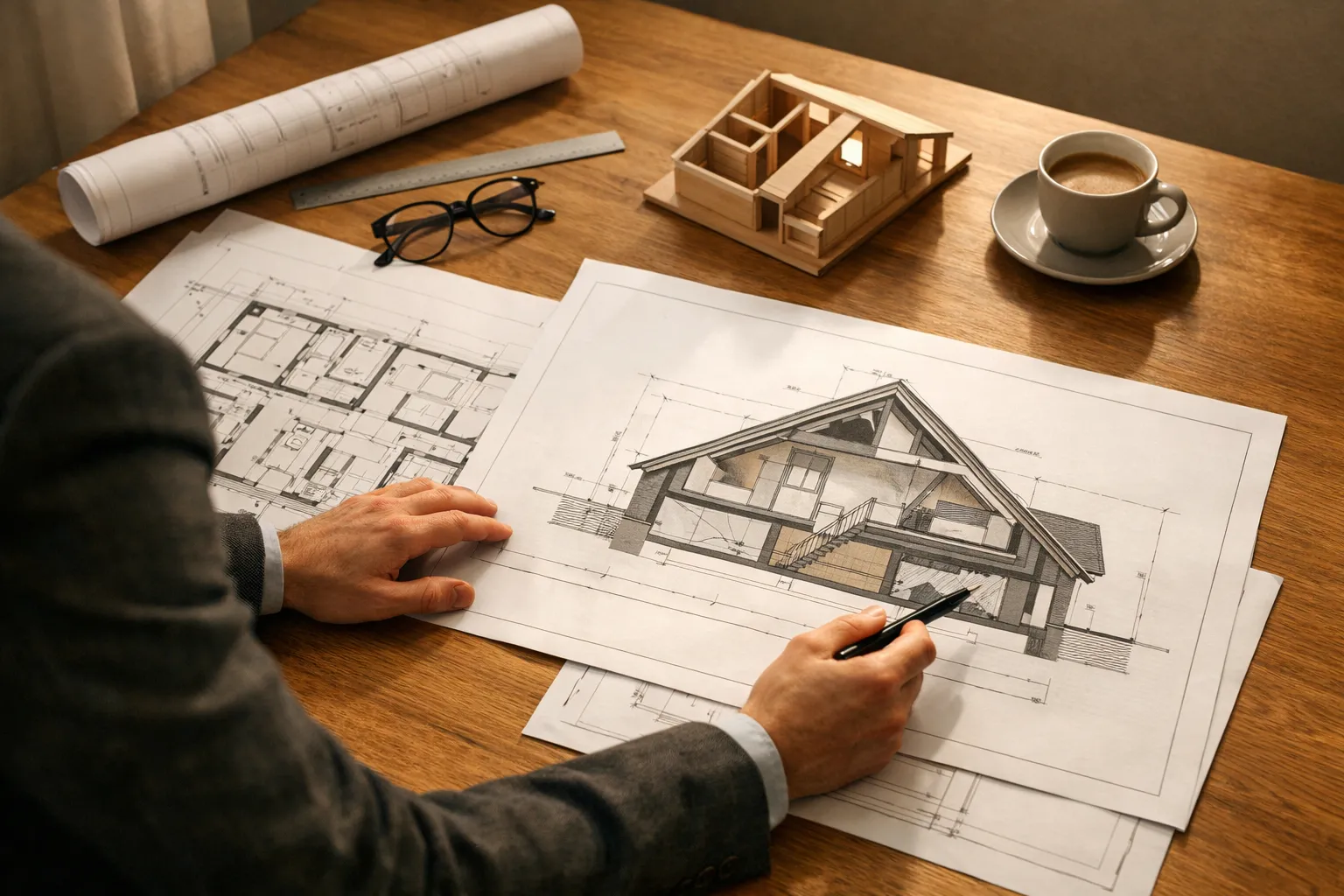 architetto ristrutturazione attico