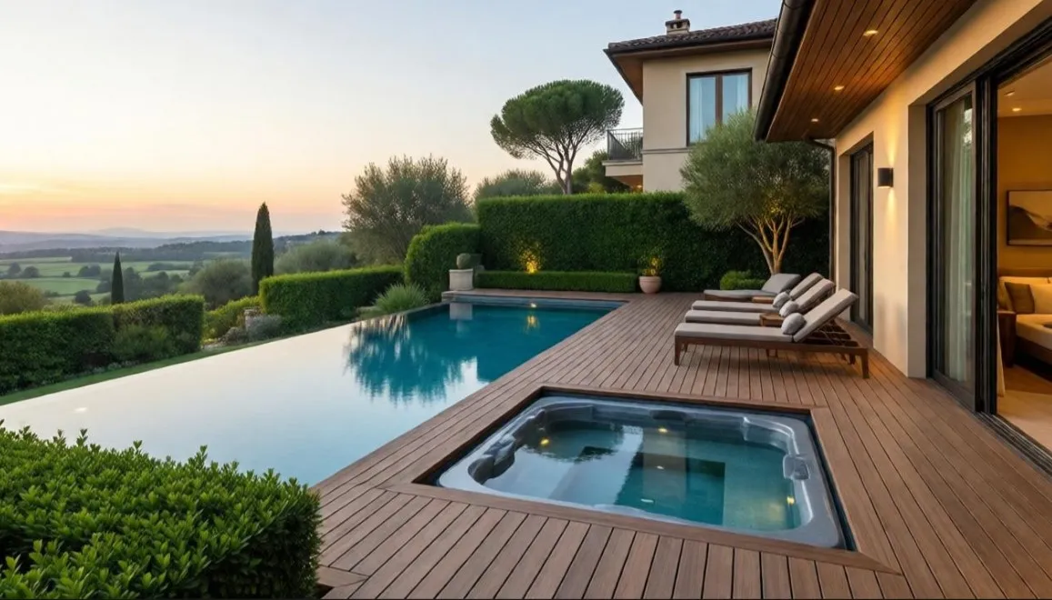 piscina ristrutturazione villa lusso