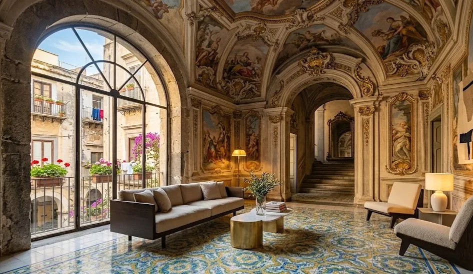ristrutturazione boutique hotel napoli foto