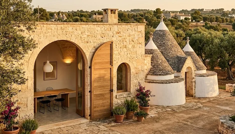 ristrutturazione masseria puglia