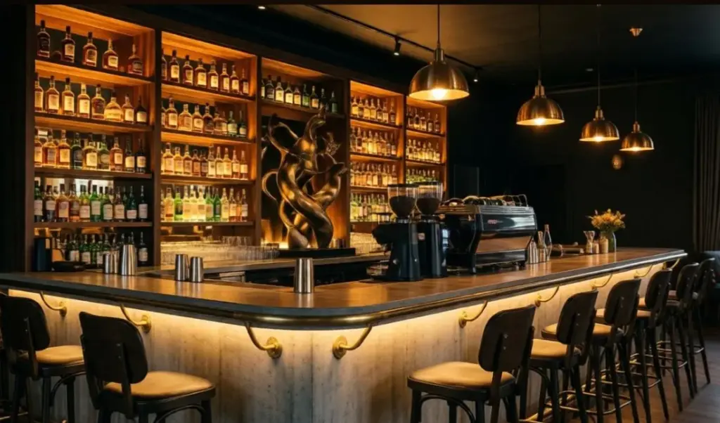 progettazione interni bar