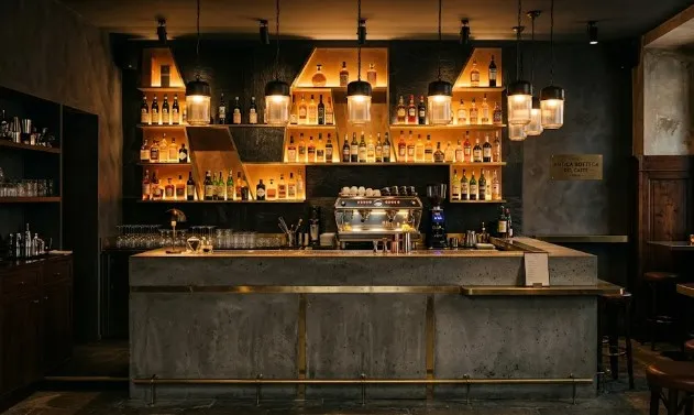 progettazione interni bar